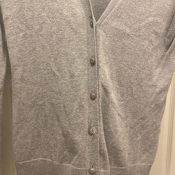 Grey Cardigan Size Small - Picture 2 of 2